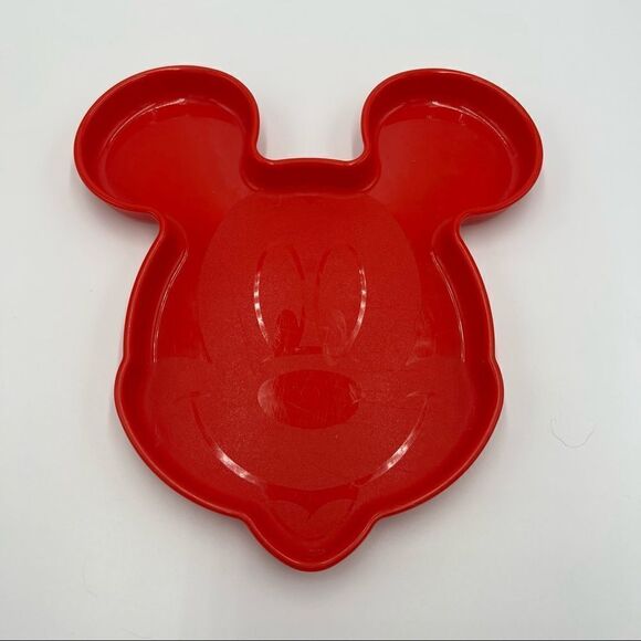 Mickey Mouse Tupperware Brand Plate - Picture 1 of 7